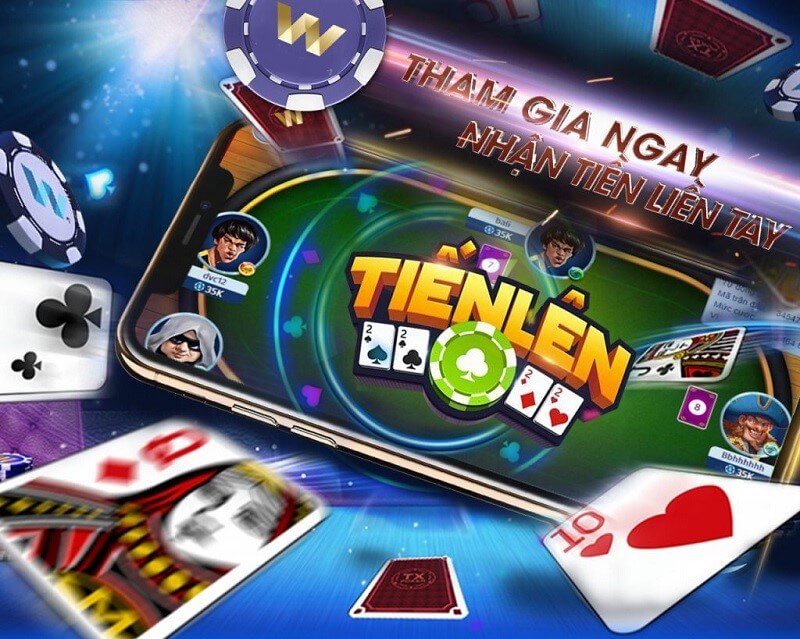 Tiến lên đếm lá có luật chơi đơn giản, game play hấp dẫn 